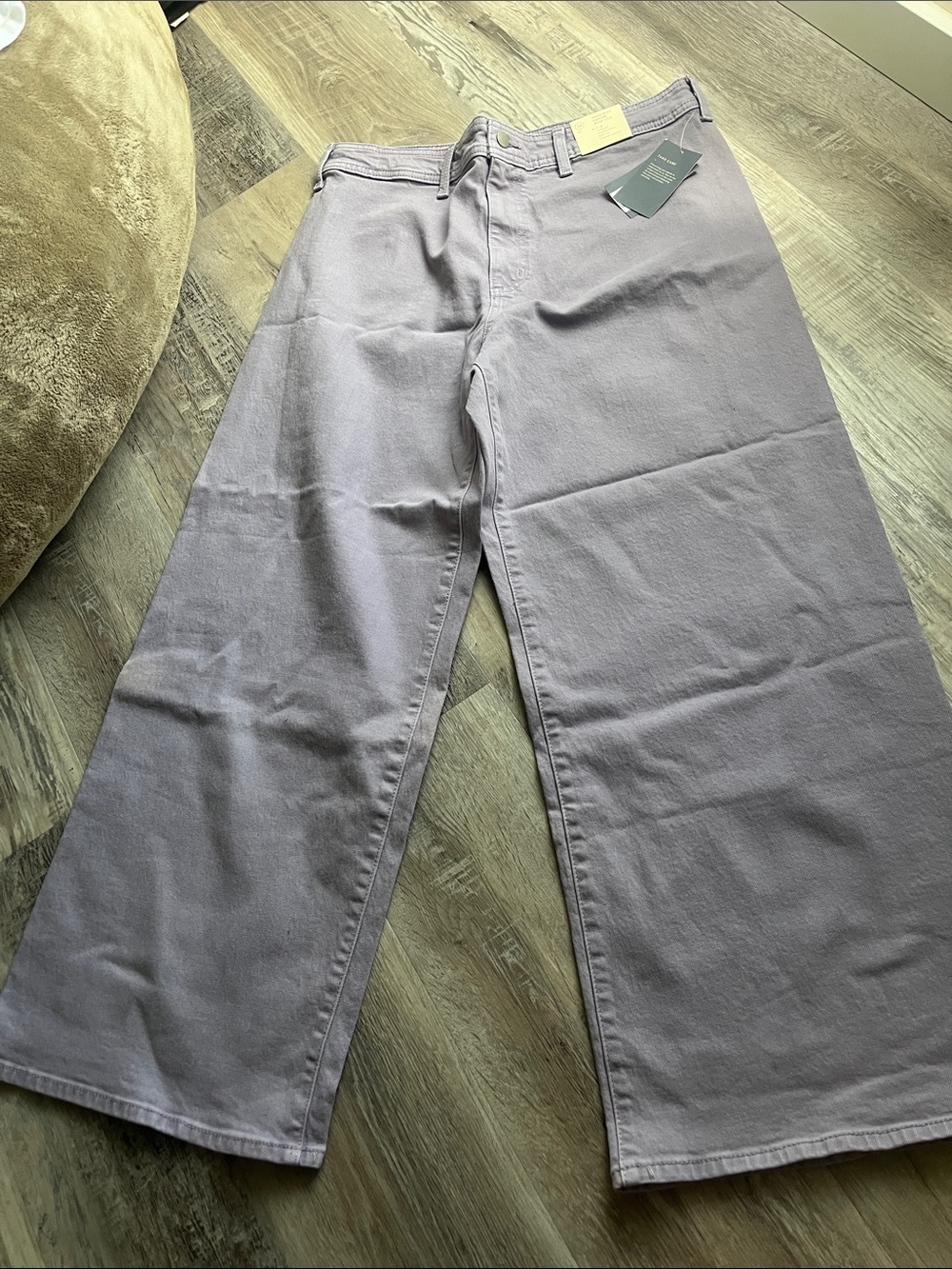 Universal Thread High-Rise Wide Leg Jeans in Lavender
